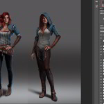 Triss concept art