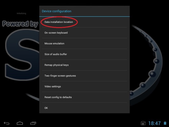 Heroes 3 VCMI Android Ustawienia