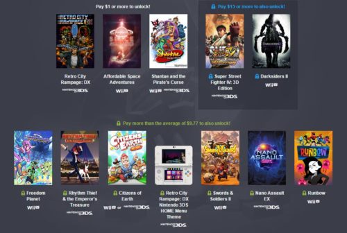 Humble Friends of Nintendo Bundle content