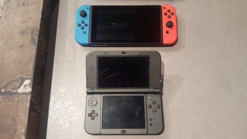 Nintendo Switch vs N3DS XL