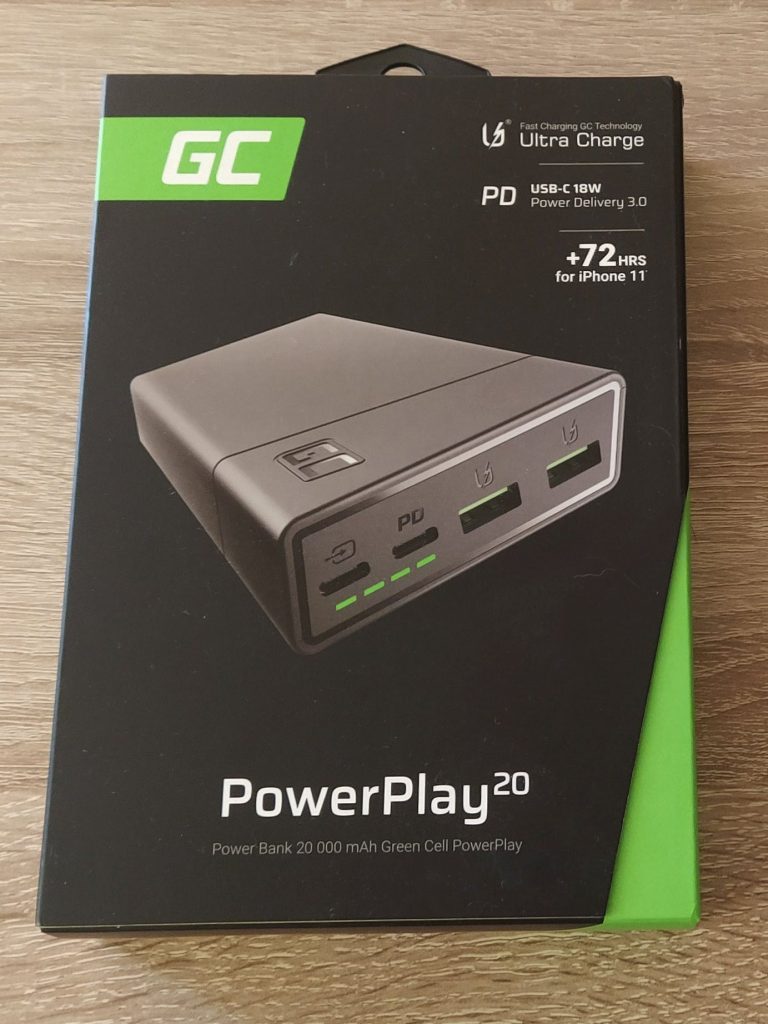 GC PowerPlay20 w pudełku