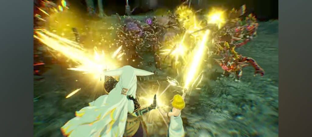 Screenshot z trailera Hyrule Warriors: Age of Imprisoment