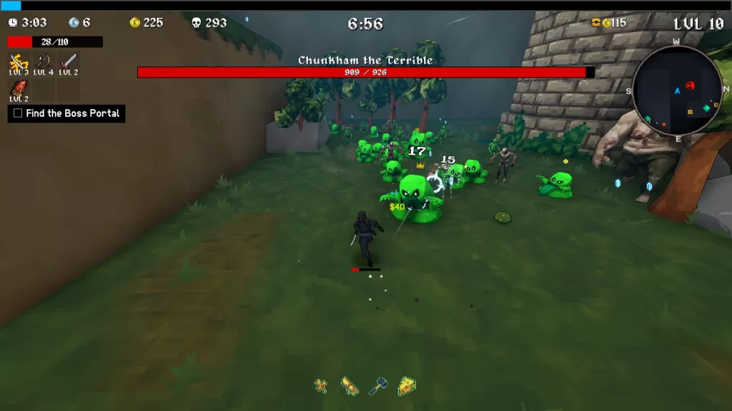 Megabonk - gameplay ninji