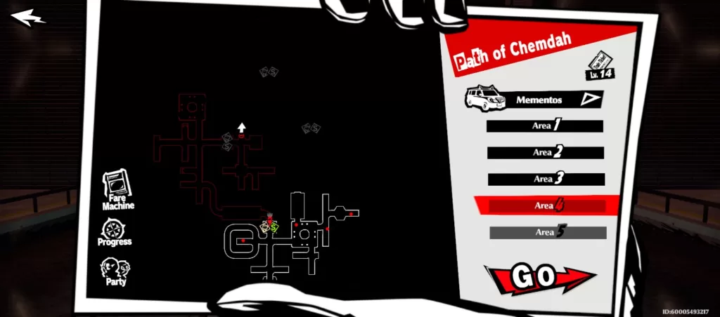 Zrzut ekranu z gry Persona 5: The Phantom X