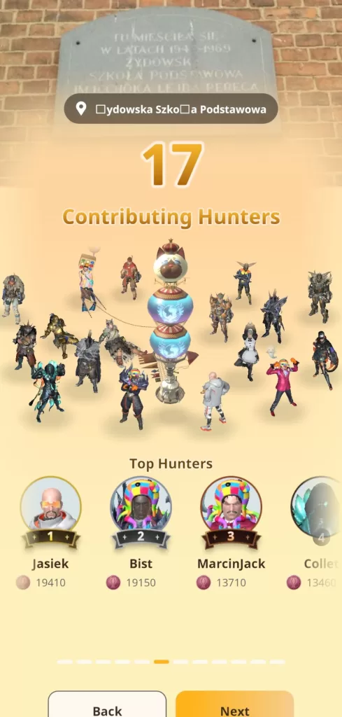 Wyniki fali rozbudowy bazy i moje zwycięstwo jako najbardziej zaangażowanego w budowę