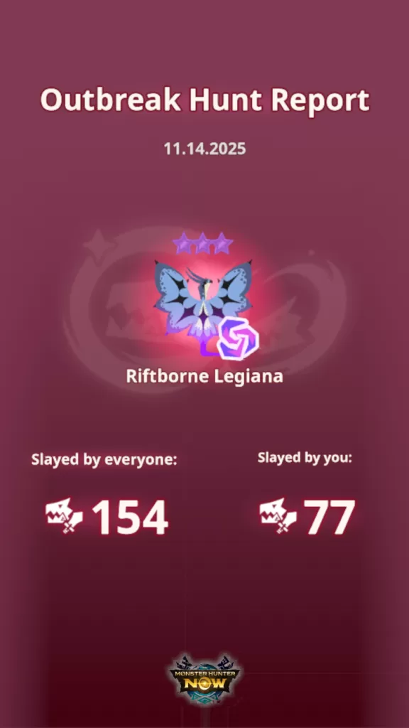 Wyniki Monster Outbreak - Riftborne Legiana