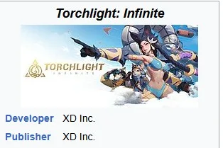 Postacie z gry komputerowej Torchlight: Infinite na tle nieba i chmur.