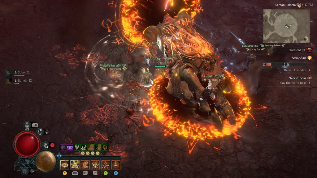 Koniec walki z Azmodanem jako World Bossem w Diablo 4