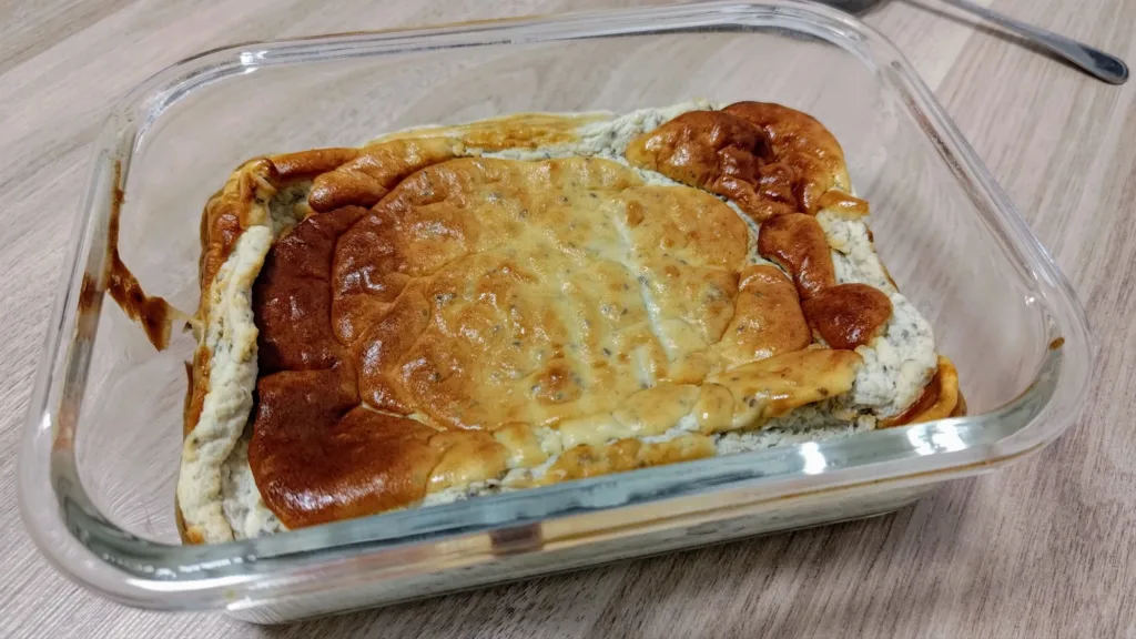 Serniczek upieczony w szklanym pojemniku